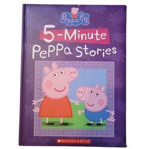 Five-Minute Peppa Stories Peppa Pig Hardcover SCHOLASTIC ISBN: 9781338058048